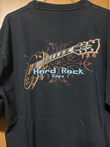 Hard Rock Cafe 뮌헨 티셔츠 블랙