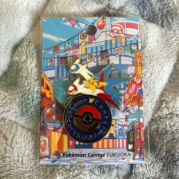 포켓몬 센터 후쿠오카 로고 핀즈 한정판