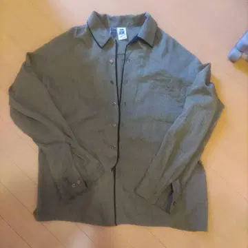 Kennington 올리브 긴팔 셔츠