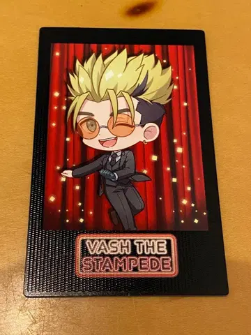 TRIGUN STARGAZE 트라이건 카페 포라쇼 카드 바슈