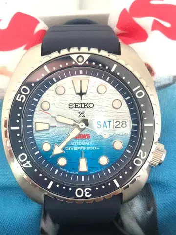 시착만 한 상품 SEIKO 세이코 프로스펙스 JAWS 죠스 50주년 기념