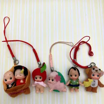 지역 한정판 큐피 스트랩 5개 세트