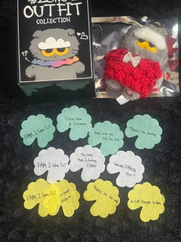 ZO&FRIENDS ZOA 랜덤 봉제 인형 키링