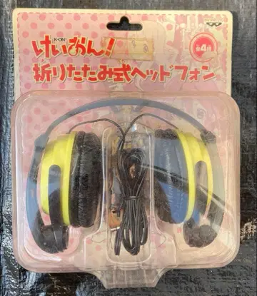 미개봉 케이온! 접이식 헤드폰 타이나카 리츠