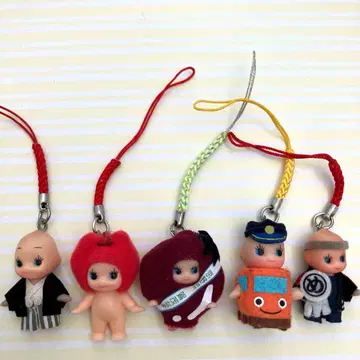 지역 한정판 큐피 스트랩 5개 세트