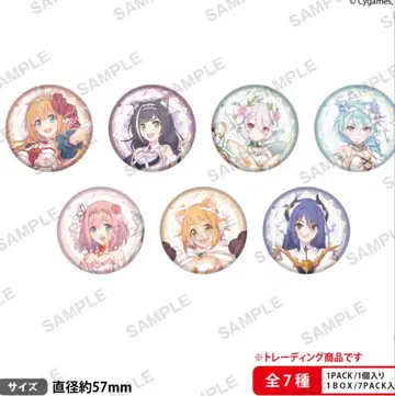 [미개봉] 프리코네 Re:Dive 캔뱃지 프린세스 폼 Ver 1BOX