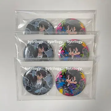 토겐안귀 온라인 복권 요도가와 마스미 캔뱃지 D상 3개 세트