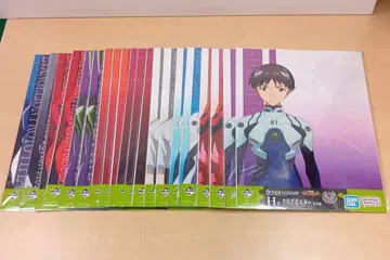 제일복권 신세기 에반게리온 클리어 포스터 전 10종 20매