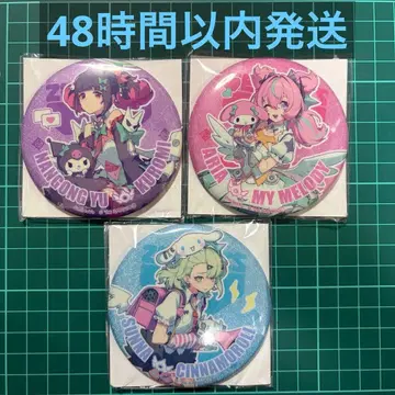 젠레스 존 제로 젠제로 산리오 캔뱃지 GiGO 한정판 3종 세트