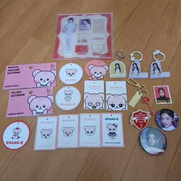 ive 이소 minive 묶음 판매 세트 이란이 택 아크릴 스탠드 키링