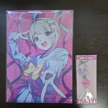 NEEDY GIRL OVERDOSE 클리어 파일, 아크릴 참 세트