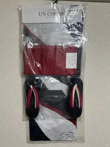UN COCON 유카타 오비 일본 나막신 세트