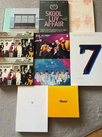 BTS 앨범 세트