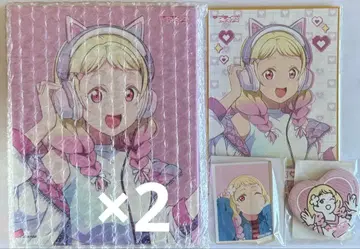 러브 라이브 슈퍼스타 제비뽑기당 캔뱃지 아크릴 스탠드 오니즈카 나츠미