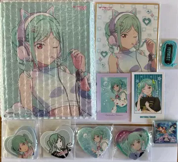 러브 라이브 슈퍼스타 캔뱃지 색지 오니즈카 하츠키 묶음 판매