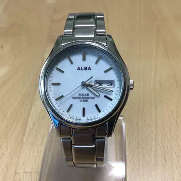 ALBA 솔라 손목시계 10기압 방수