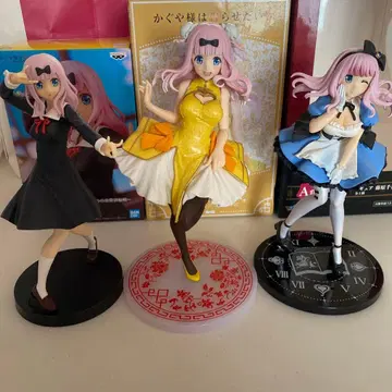 카구야 님은 고백받고 싶어? 후지와라 치카 피규어 세트