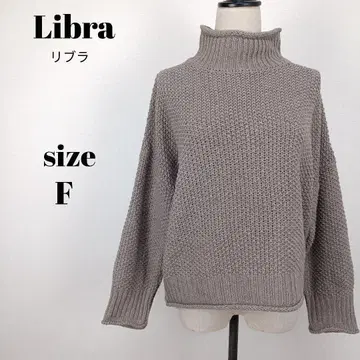 [ a2116 ] Libra 리브라 루즈핏 하이넥 니트 F