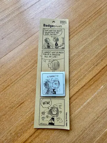 스누피 뮤지엄 배지