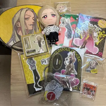 카리스마 테라 종합 아크릴 스탠드 봉제 인형 부채