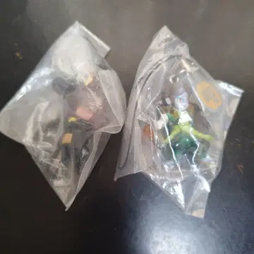 요괴워치 클리어 마스코트 키링 미개봉 새상품 2개 세트