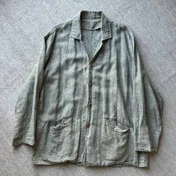 빈티지 린넨 자켓