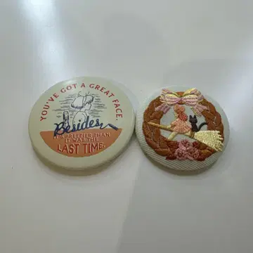 마녀 배달부 키키 자수 캔뱃지 캔뱃지