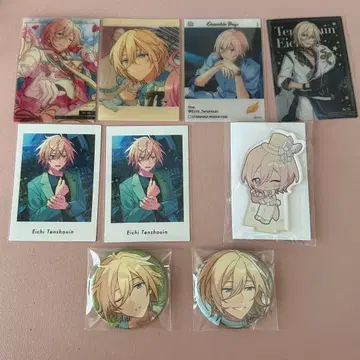 앙스타 텐쇼인 에이치 종이류 캔뱃지 아크릴 스탠드 세트