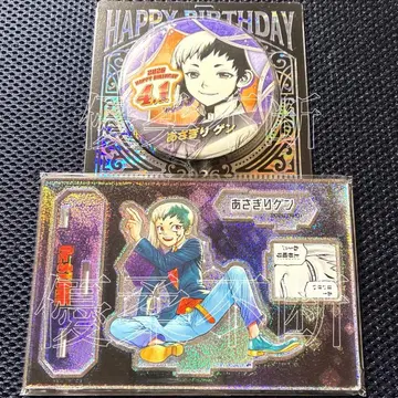 닥터 스톤 아사기리 겐 생일 캔뱃지 생일 디오라마 피규어