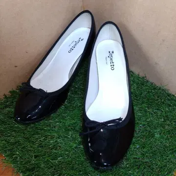 [ 새상품급 ] Repetto 블랙 발레 슈즈 낮은 힐