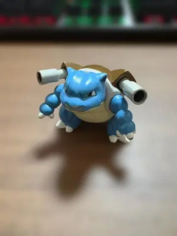 포켓몬 Pokemon 몬코레 거북왕(카멕스) 입 다문 배틀 장면 2007