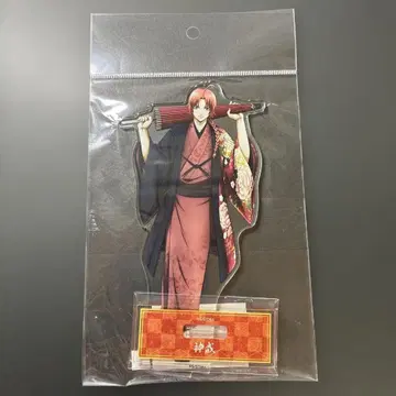 은혼 마루이 단면 꽃무늬 일본 의류 아크릴 스탠드 카무이