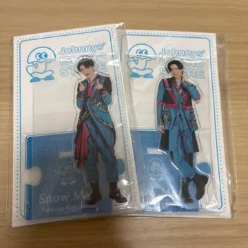 SnowMan 메구로 렌 후카사와 타츠야 아크릴 스탠드