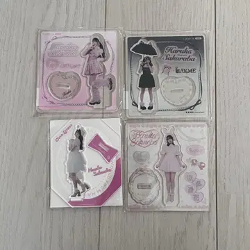 사쿠라바 하루카 아크릴 스탠드 LARMEFES LARME 4개 세트