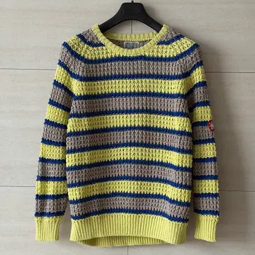CAVEMPT STRIPE LOOSE WAFFLE KNIT #2 | 니트/스웨터 | 번개장터 중고거래