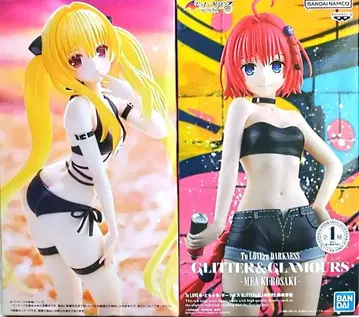 트러블 다크니스 금색의 어둠 & 쿠로사키 메아 피규어 2종