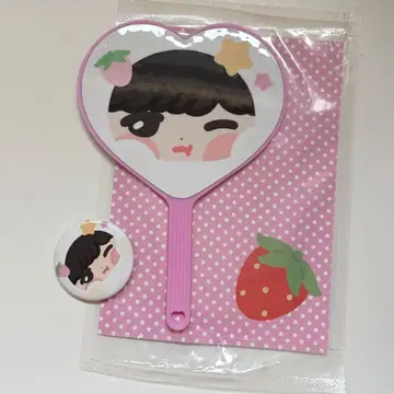 NCT WISH 데님 부채 리오 미니 리오 데님