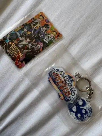 [ 업그레이드 한정품 ] 앰프 턱 해적단 카드 키링 Day2