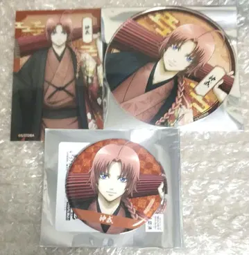 은혼 마루이 카무이 아크릴 코스터 글리터 캔뱃지