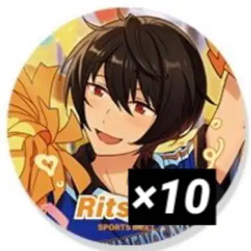 앙스타 여름날 운동 시광 캔뱃지 중국 굿즈 사쿠마 리츠