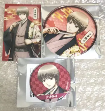 은혼 오키타 소고 마루이 글리터 캔뱃지