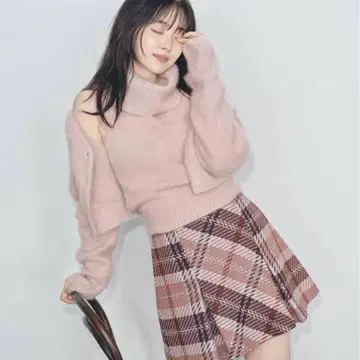 스나이델 폭스 알파카 숏 가디건