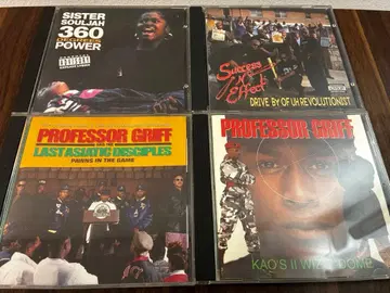 Professor Griff 등 4장 세트 힙합