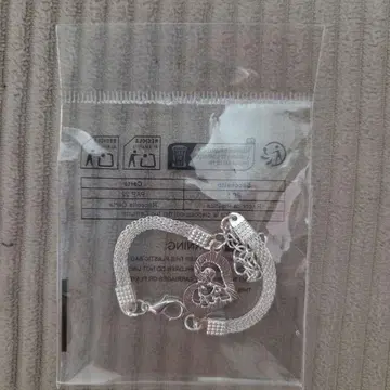 실버 하트형 펜던트 목걸이