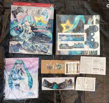 미사용 하츠네 미쿠 Project DIVA F 액세서리 세트 PS3