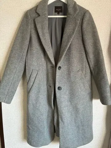 Demi-Luxe BEAMS 그레이 체스터 코트 36