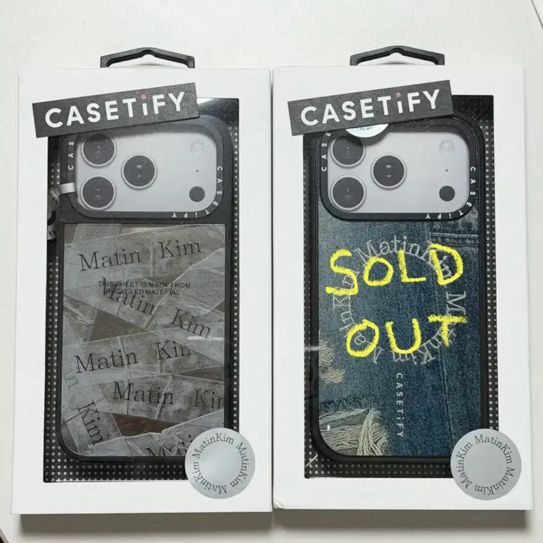 iPhone 17 Pro Matin Kim Casetify on Bunjang Global Site.