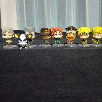 죠죠의 기묘한 모험 캡슐 피규어 제3부 8체 세트