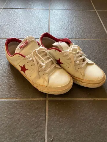 컨버스 원스타 화이트/레드 8