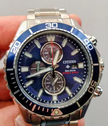CITIZEN 에코드라이브 다이버즈 크로노그래프